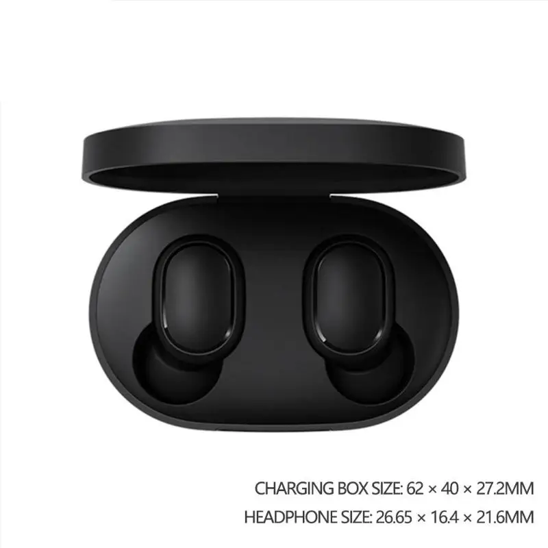 Xiaomi Redmi AirDots True Беспроводные bluetooth 5,0 наушники DSP активная шумоподавление гарнитура с микрофоном наушники для смартфона