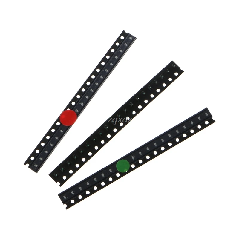 100 Pcs 5 Colors SMD 0603 LED Light Red Green Blue Yellow White Assotment Kit Whosale&Dropship| |