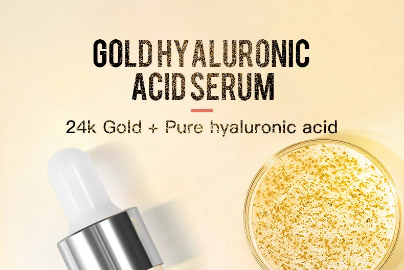 Daralis 24K Золотая Сыворотка для лица отбеливающий крем с гиалуроновой кислотой эссенция против морщин Сыворотка для лица лечение акне уход за кожей 10 мл