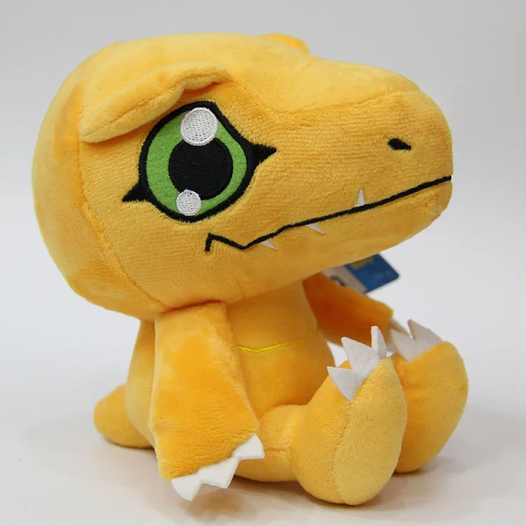 Приключения Дигимонов Цифровой Монстр Плюшевые игрушки Agumon Gomamon Patamon Greymon Хэммон попплио плюшевые мягкие с наполнением игрушки животных Куклы