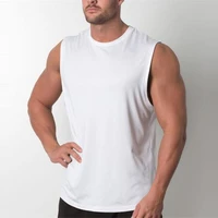 new plain tank top men bodybuilding singlet gyms stringer sleeveless shirt blank fitness clothing sportwear muscle vest
