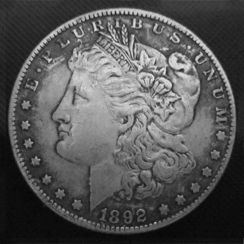 Памятные монеты 1892 года в виде старых Морганов и долларов США коллекционные