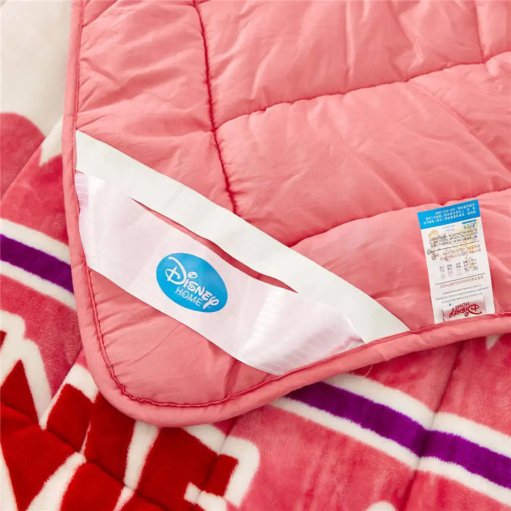 Матрас с принтом Минни Маус защитный матрас героями Диснея постельное белье для