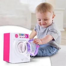 Мини Многофункциональная детская стиральная машина, игрушка для красоты, Кисть для макияжа, губка, моющая машина, игрушки для уборки по дому, ролевые игры, игрушки Мини Многофункциональная детская стиральная машина, игрушка для красоты, Кисть для макияжа, губка, моющая машина, игрушки для уборки по дому, ролевые игры, игрушки