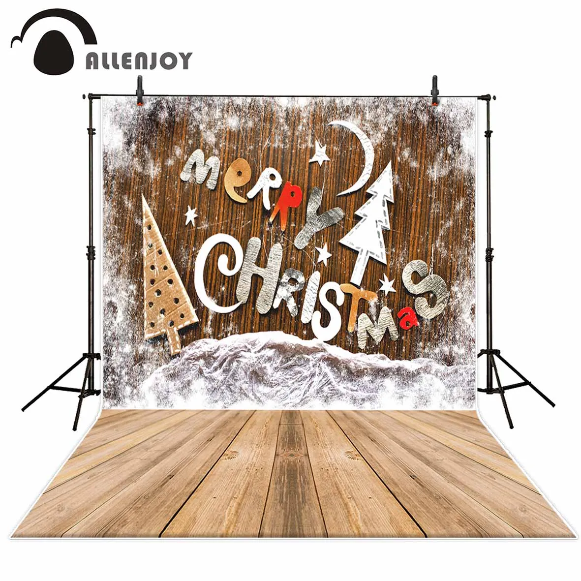 Allenjoy Виниловый фон для фотосъемки Креативный дизайн Белый детский