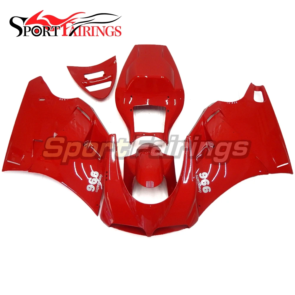 

Complete Fairings For DUCATI 996 748 916 998 96 97 98 99 00 01 02 ABS Injection Motorcycle Fairing Kit Cowlings Red Pearl Carene