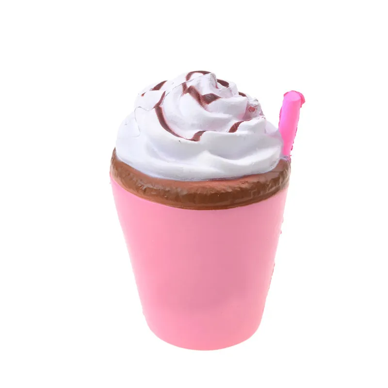 1PCS Kawaii хлеб стрейч пончик коробка для молока детская игрушка мягкое медленно поднимающееся картофель фри мягкое мороженое Кофе Чашка ароматизированный банан - Цвет: 1PCS
