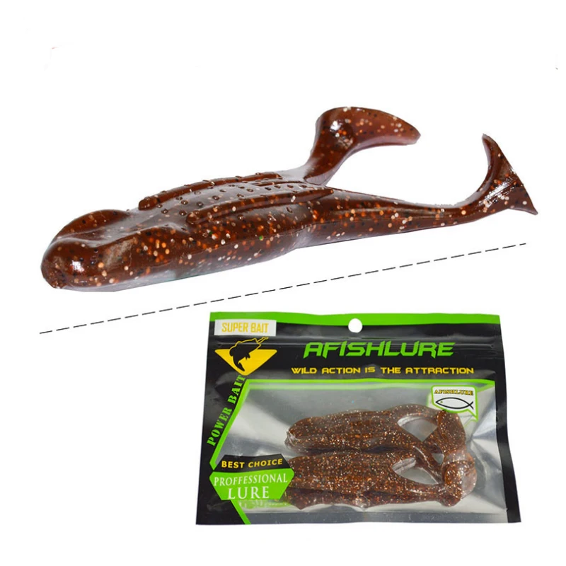 2 шт./лот приманка для рыбы в виде мягкой лягушки рыболовные приманки мягкая