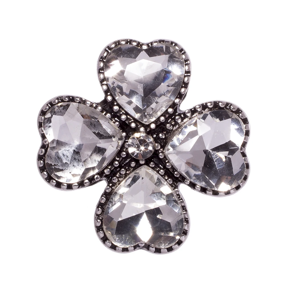 

NSB2644 Hot Sale 4 Colors 18mm Snap Jewelry Snap Buttons For Snap Buttons Jewellry DIY Charms Snaps Crystal Unique Spark Design