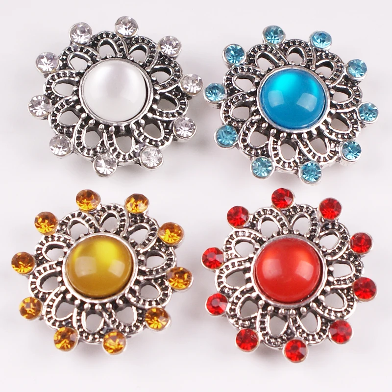 MN3285 Retro Metal Snap button jewelry 2017 NEW | Украшения и аксессуары