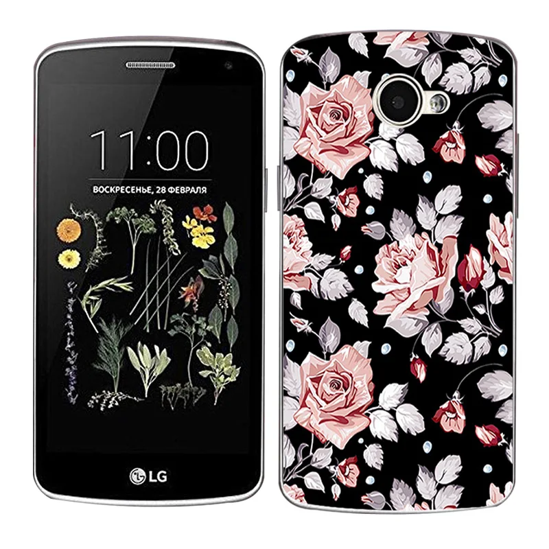 Чехол для LG K5 роскошный мягкий чехол из ТПУ X220 X220DS 5 0 дюйма K красное сердце
