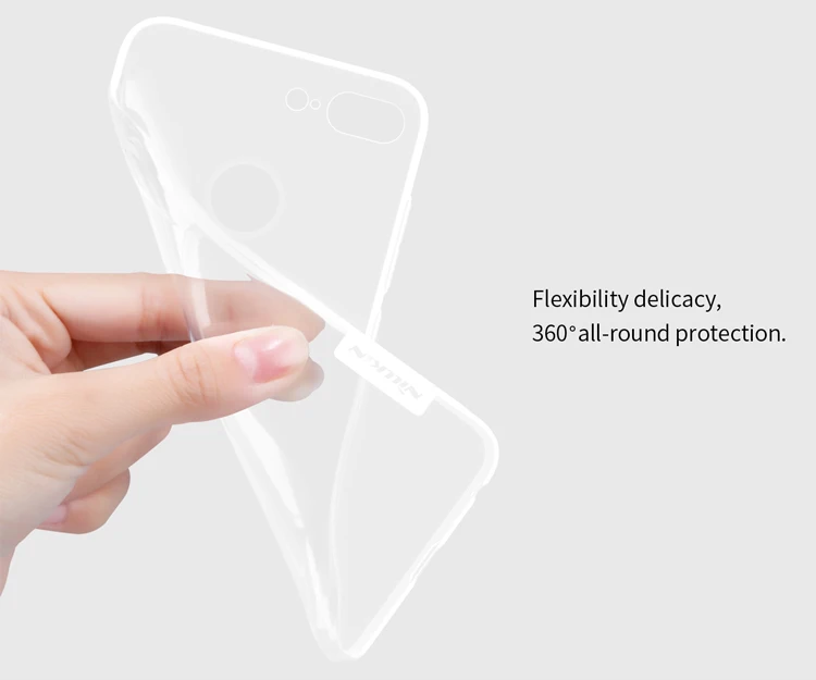 Huawei Honor 9 Lite case Cover NILLKIN Nature TPU clear Transparent soft back cover with retailed package |