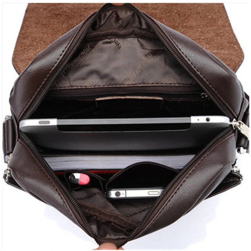 Новая брендовая мужская Сумка кенгуру винтажная сумка через плечо из