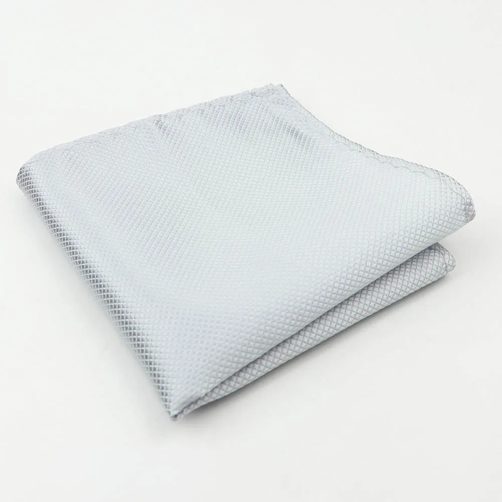 13 Твердые Hankie полиэстер высокое качество Карманный квадратный бизнес смокинг галстук для мужчин платок подарок аксессуар - Цвет: 13