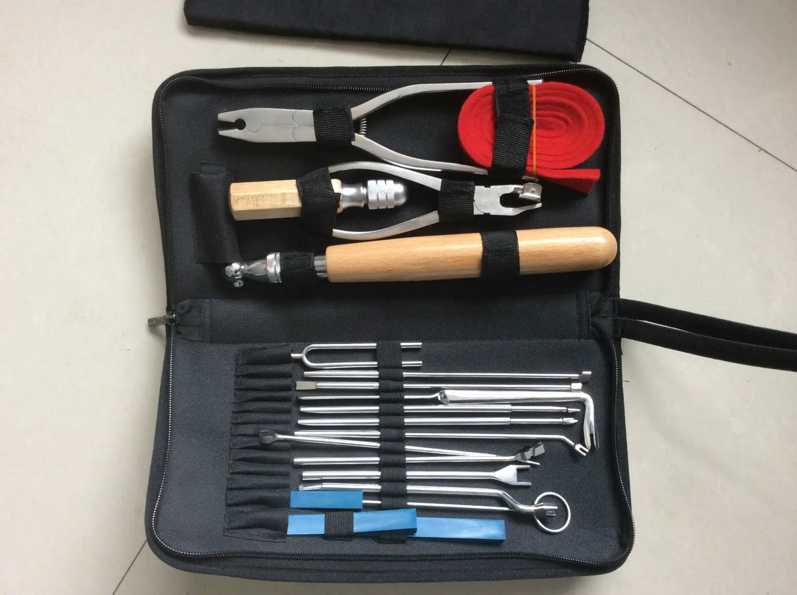 

19 PCS Professional Piano Tuning Kit Piano Tools