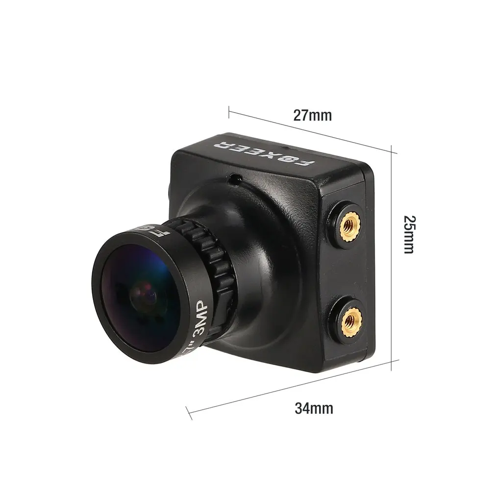 Foxeer XAT600M/ARROW 600TVL PAL CCD Мини FPV камера Cam с 2 8 мм объективом OSD меню подсветка ИК блок