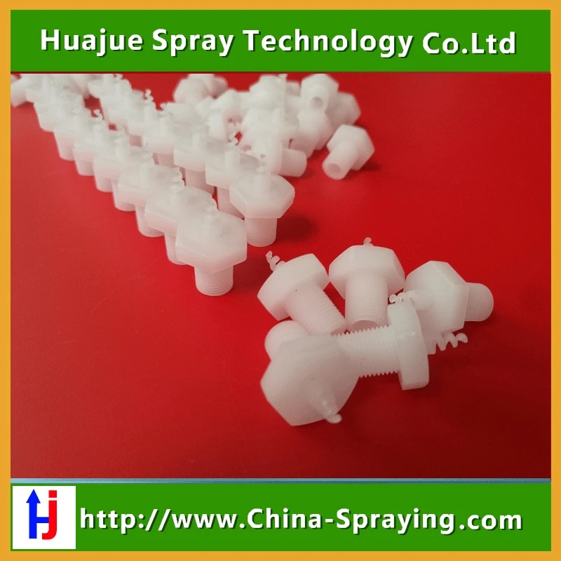 1/8 дюйма полый конус спиральная насадка пластиковая стандартная Распылительная |