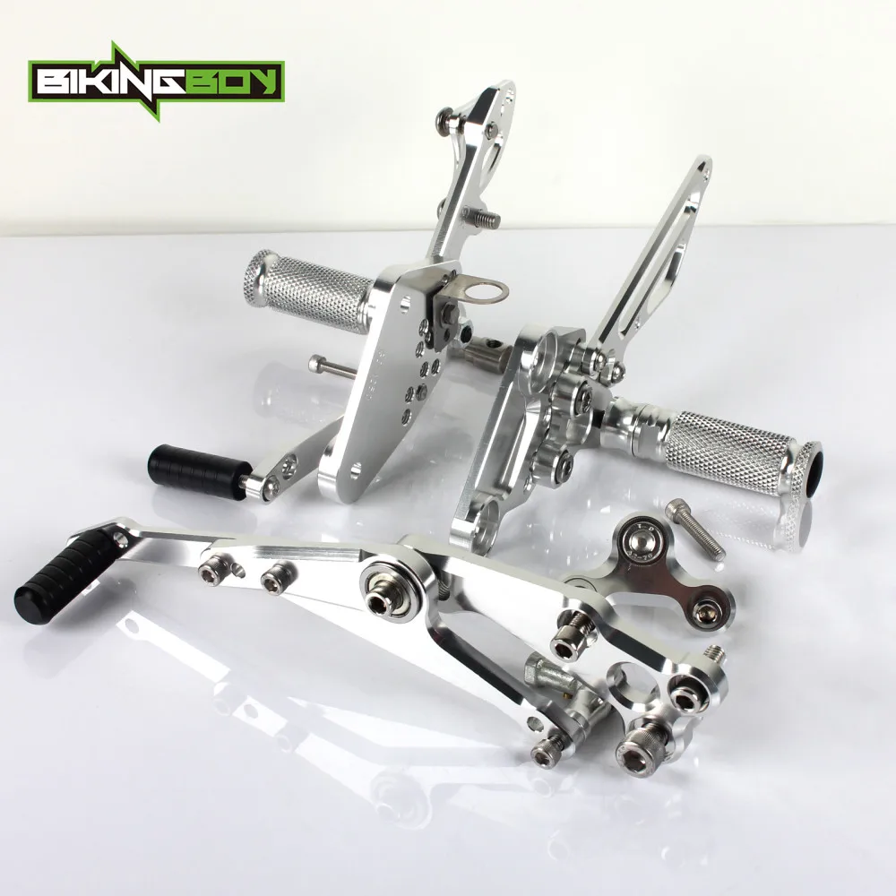 BIKINGBOY для Suzuki GSF 1250 BANDIT 07-11 GSX1250 2007 2008 2009 2010 2011 регулируемая коробка передач педали для ног сзади комплекты