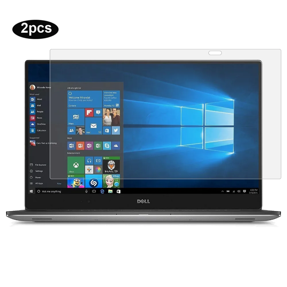 Cartinoe протектор экрана для Dell Xps 15 9560 6 &quotдюймовый 4k сенсорный ноутбук Hd кристально