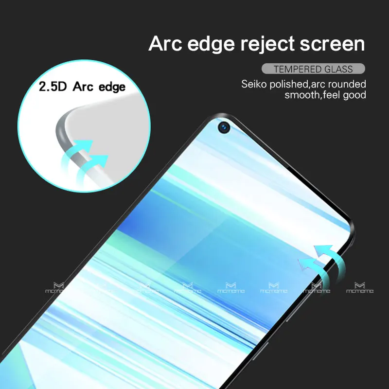 10 шт. полное покрытие закаленное стекло для VIVO Z5X Z5 X защита экрана 9H чехол на