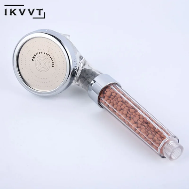 Регулируемая трехрежимная насадка для душа высокого давления ручная с