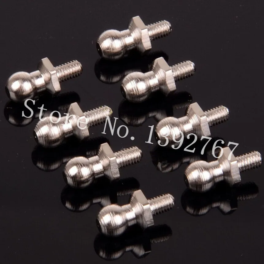 

HSP 1/16 запасные части 86029 болты с шаровой головкой 8 шт. для гоночного хобби Nitro Monster Truck RC автомобили KIDKING KINGLINESS