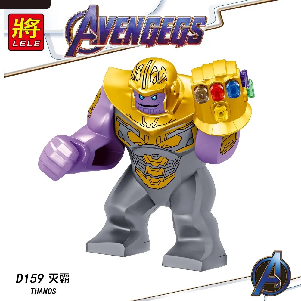 Thanos Marvel энергетические камни перчатки большие фигурки Халк Мстители 4 Endgame яд