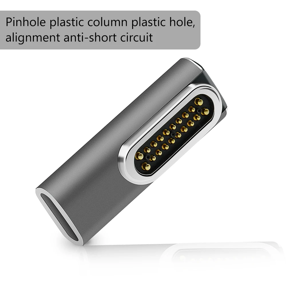 Магнитный адаптер USB C Type C- 3 1 VeIDI 4 K @ 60 Гц высокое разрешение поддерживает
