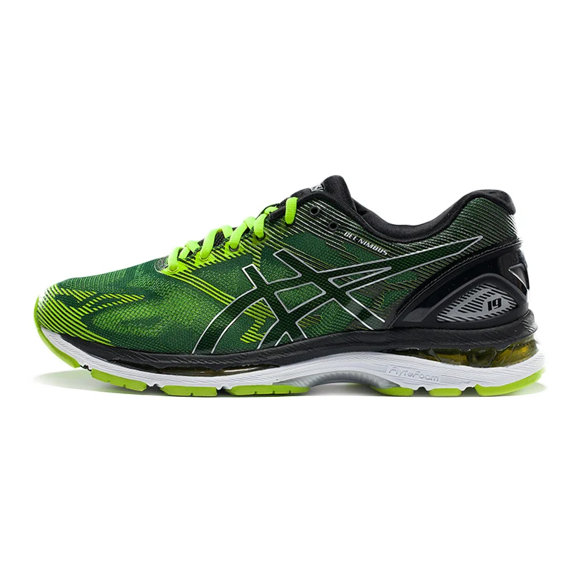 T700N-9007 ASICS мужские оригинальные аутентичные гелевые NIMBUS 19 подушкой светильник кроссовки дышащие кроссовки спортивные уличные - Цвет: T700N-9007