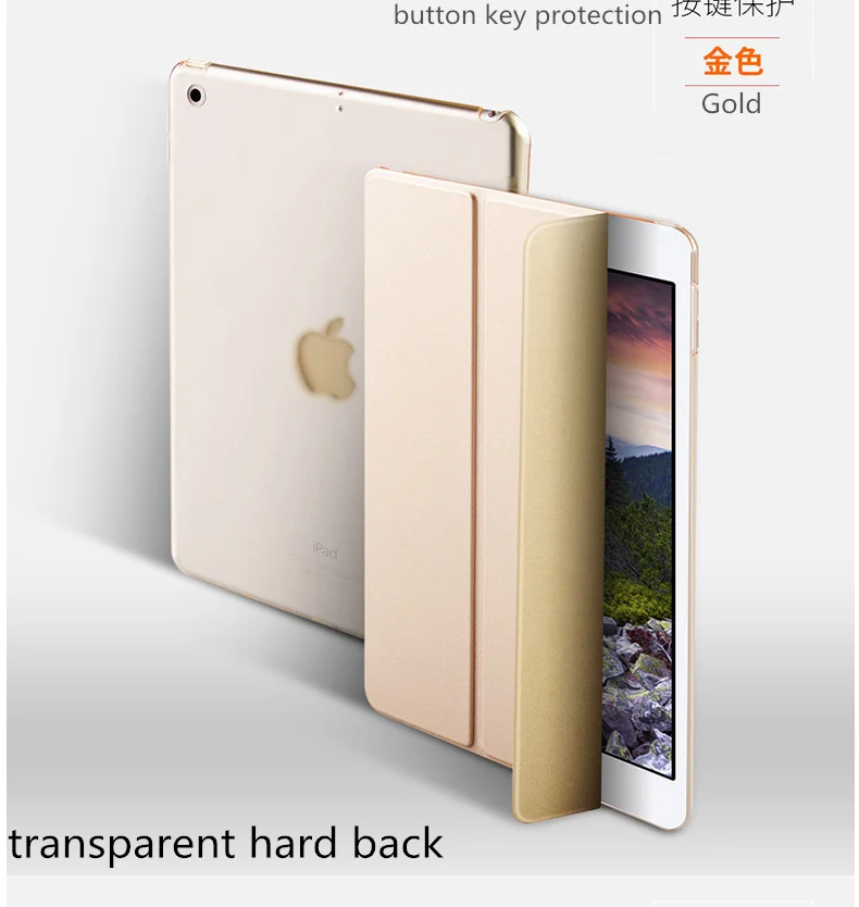 Смарт-чехол SUREHIN для apple ipad, чехол 9,", Защитный Мягкий ТПУ силиконовый чехол для ipad 9,7 чехол