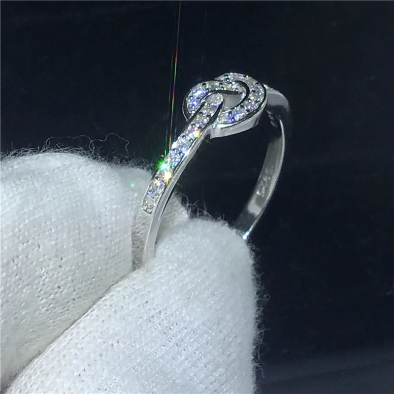 Кольцо из серебра 925 пробы с фианитом 5 А|wedding band ring|band ring925 sterling silver ring |