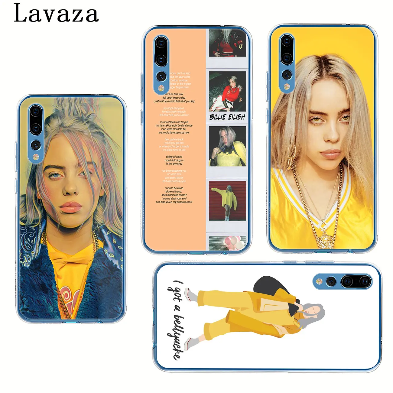 Lavaza Hot Billie Eilish Music Singer Star чехол для Huawei P30 Pro P20 P10 P9 Plus P8 Lite Mini 2016 2017 P smart Z 2019 |
