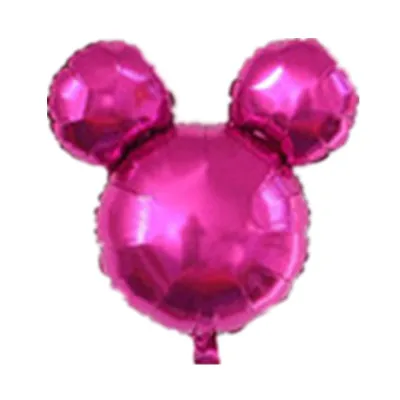mickey rose red Жуки кролик голова кролика фольгированные воздушные шарики в виде животных мультфильм Looney ttes воздушные шарики в форме животных Детские Классические игрушки пасхальное украшение - Цвет: mickey rose red