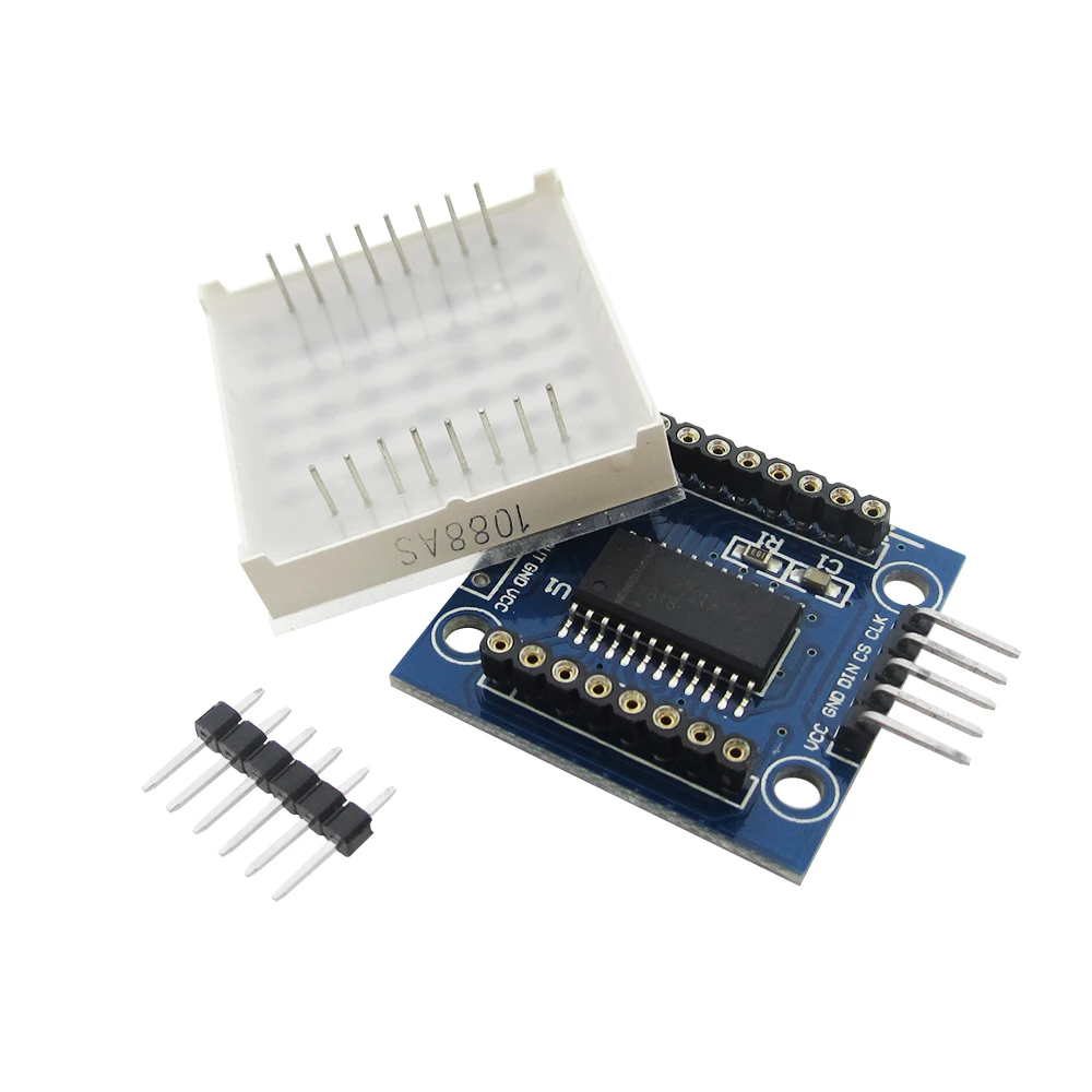 

HAILANGNIAO 1pcs MAX7219 dot matrix module microcontroller module display module finished goods