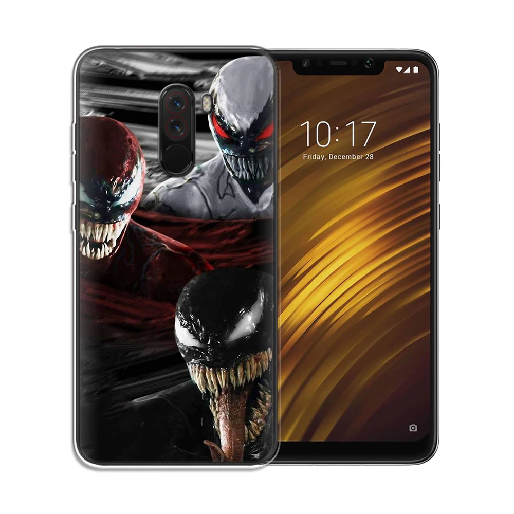 Мягкий чехол из ТПУ Для Xiaomi Pocophone F1, силиконовый чехол для Xiaomi Pocophone F1, Защитные чехлы для телефонов