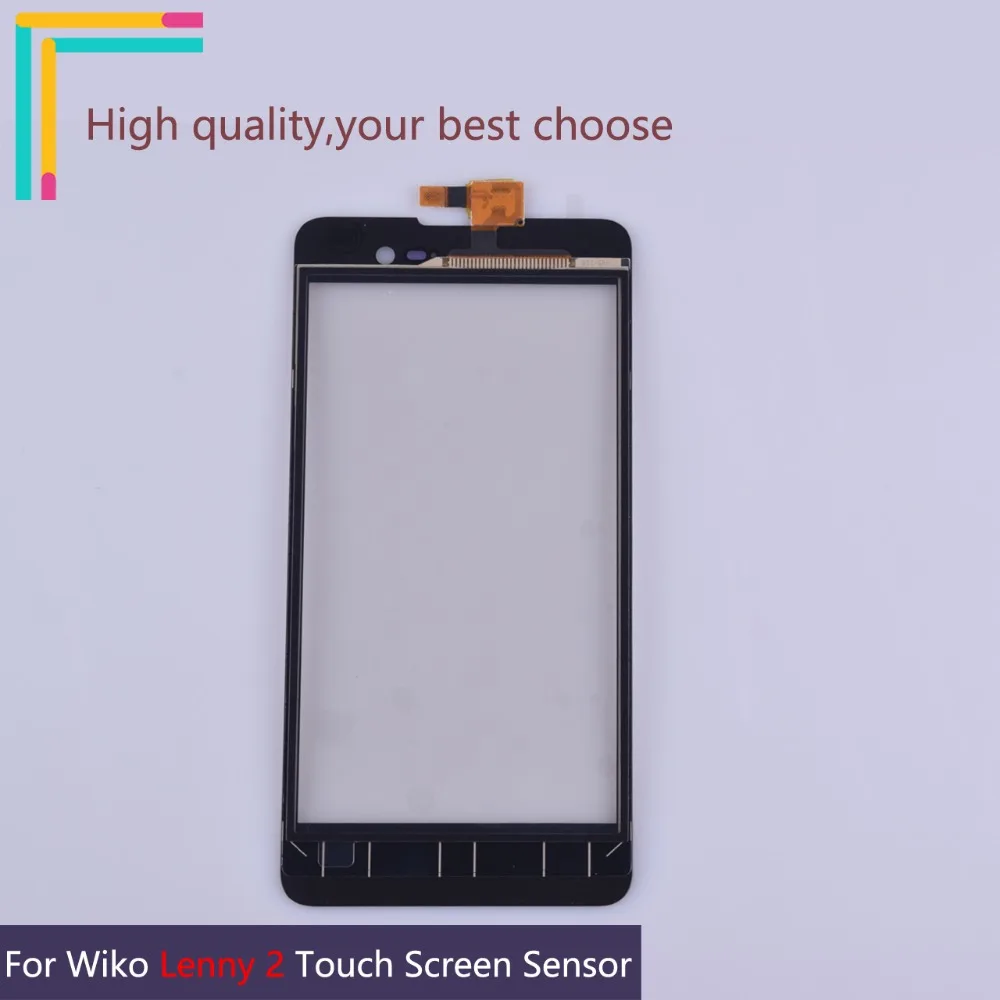 5," Lenny2 сенсорный экран для Wiko lenny 2 Сенсорный экран дигитайзер сенсор внешняя Передняя стеклянная линза Панель запасные части