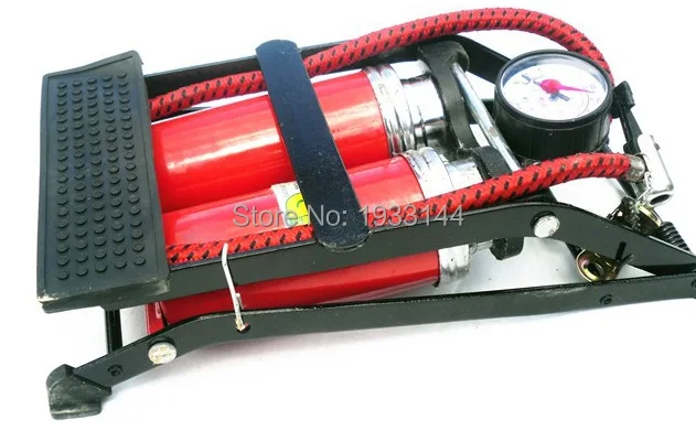 Автомобильный воздушный компрессор насос с двумя помпами для стайлинга