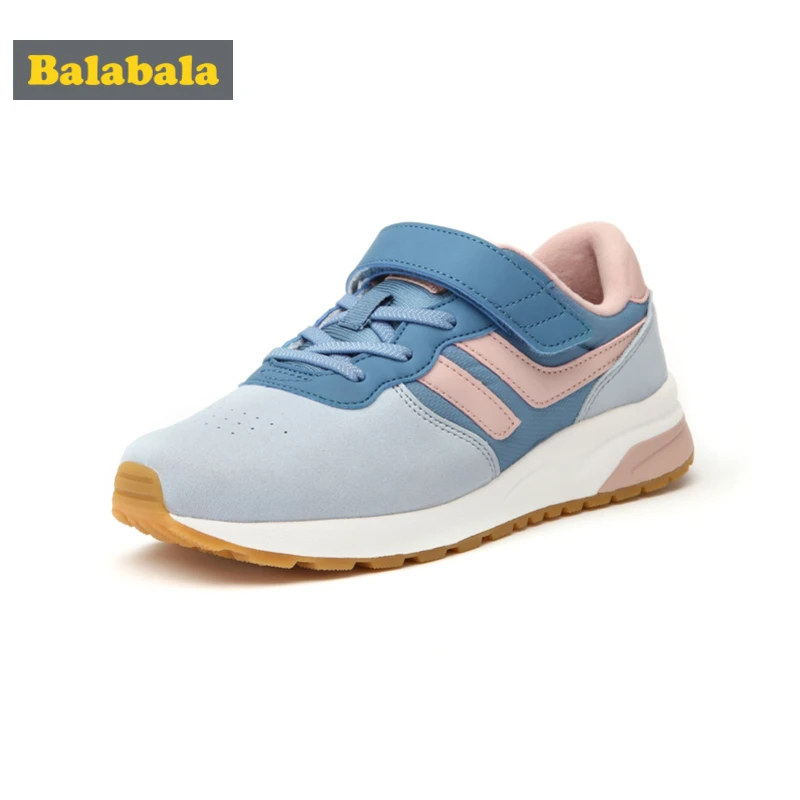 Кроссовки на флисовой подкладке Balabala для девочек-подростков с ремешком липучке и