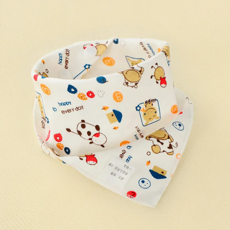 1Pcs Infant Kids Baby Unisex Feeding Saliva Towel Dribble Triangle Bandana Bibs | Детская одежда и обувь