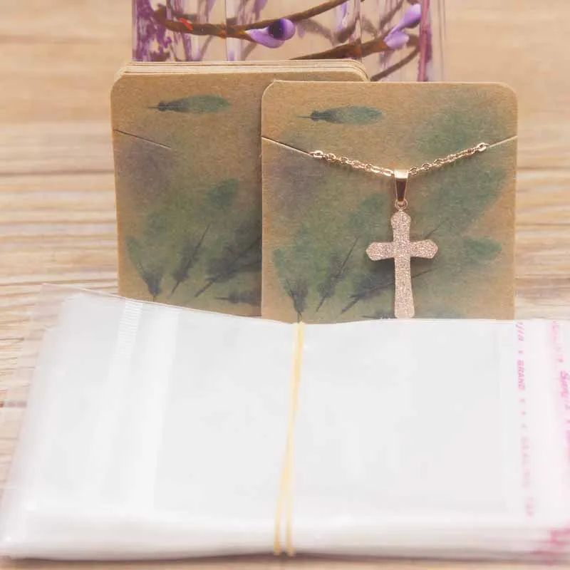 card same as pic 24 Дизайн ювелирных изделий дисплей подвески, ожерелья Пакетная Карта Сердце/цветок/мрамор стиль кулон дисплей card100pc+ 100oppbag - Цвет: card same as pic