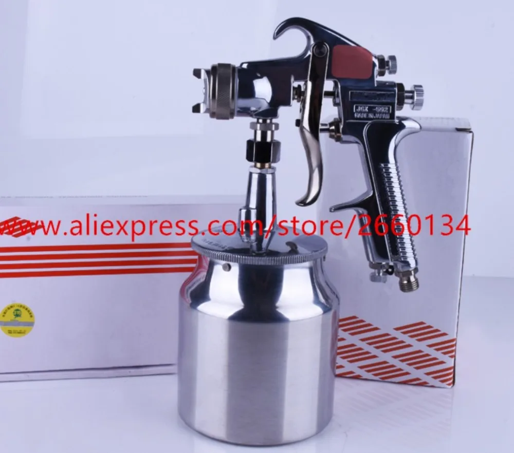 

Free Shipping Stainless Steel Engraving mark JGX-502 Professional Painting Airbrush Gravity Feed1.1mm 1.4mm 1.8mm with 400ml Cup