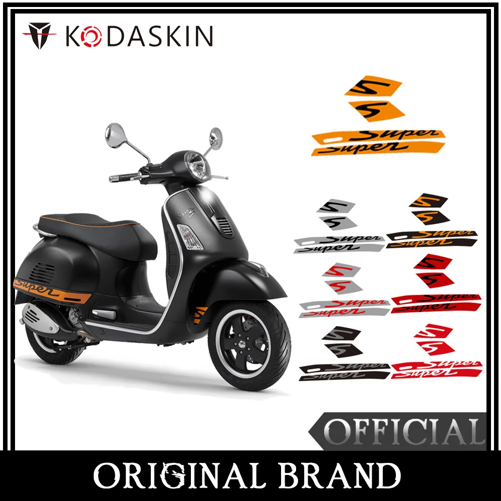 KODASKIN мотоциклетная 2D наклейка супер мотокросс для Vespa GTS 300 Sport gts Super tech hpe