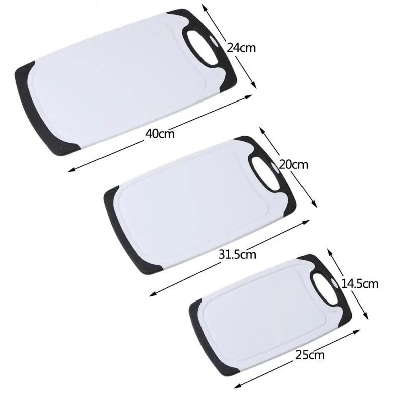 3 шт./компл. безопасный поли Пластик Резка разделочные Панели дома Кухня Пособия