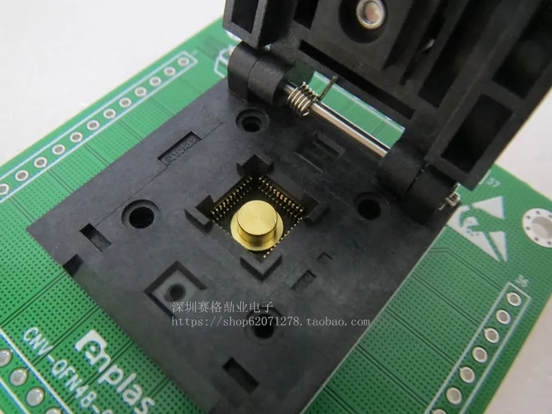 QFN 48(56)BT 0.5 01 QFN48 7X7mm шаг 0 5 мм IC Тесты сиденье скамья гнездо адаптера