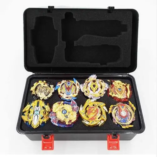 Tops Set Launchers Beyblade Toys B-131 B-122 B-130 Toupie Metal God Burst Spinning Top Bey Blade Blades Toy bay blade bables - Цвет: SNH-PT-2-5