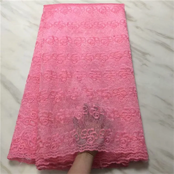 

High Quality Swiss Voile Lace 2019 African Swiss voile lace in switzerland For Clothes Free Shipping Yellow pink green white
