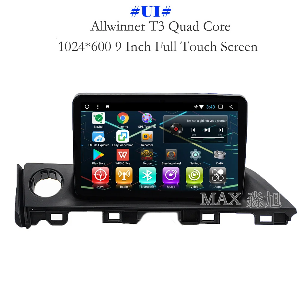 MAX 2G + 32G Android 8.1.0 автомобильный dvd плеер для Mazda 6 Atenza 2017 автомобильное радио RDS Bluetooth