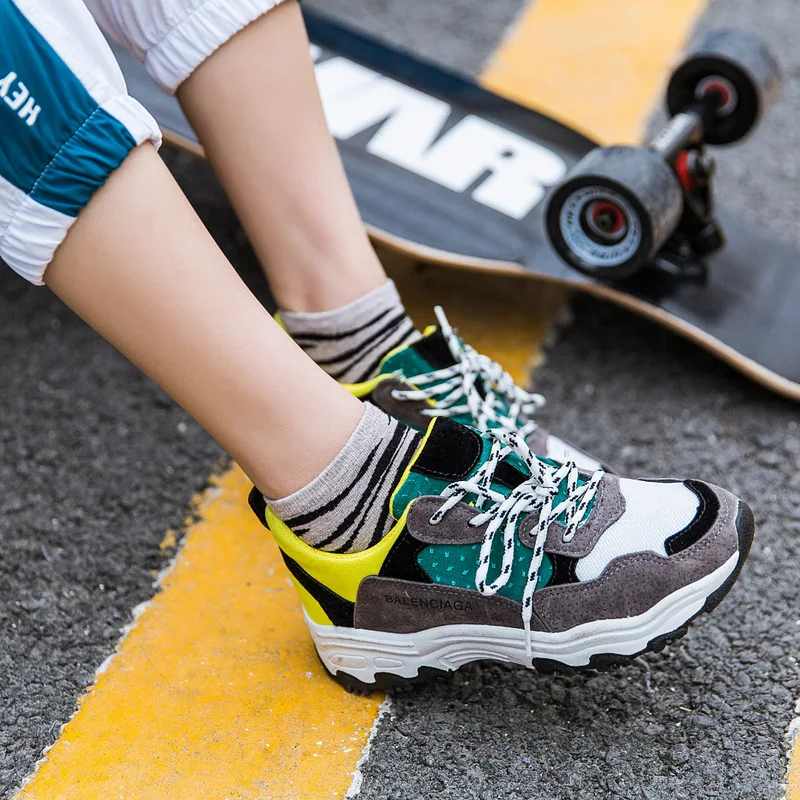 2019 spring and summer new tiger line women ankle socks | Женская одежда