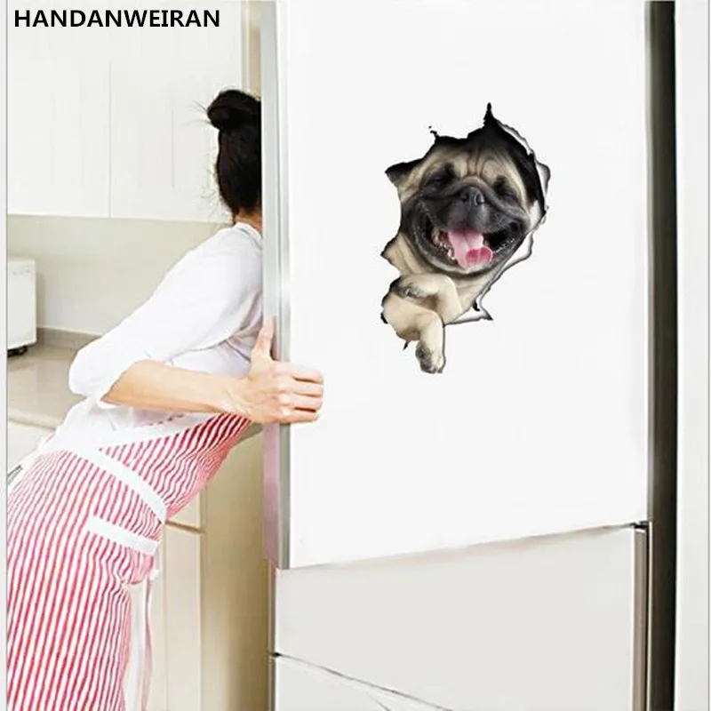 2020 новая забавная мультяшная Настенная Наклейка-колокольчик декоративные