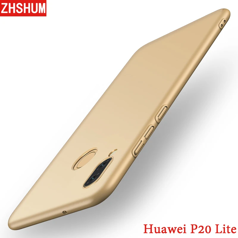 Luxury Case for Huawei P20 Lite Hard Plastic Matte Skin Phone Full Back Cover P 20 P20Lite Fundas 5.84 |
